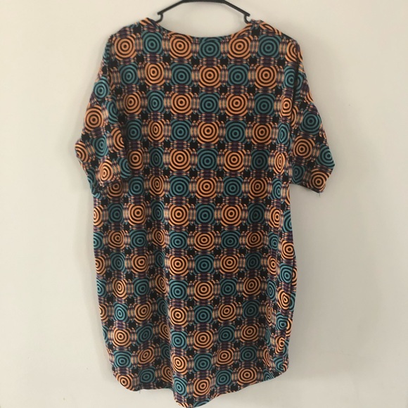 Lularoe Women’s Dress Carly Hi-Low Multicolor  S - Picture 4 of 7